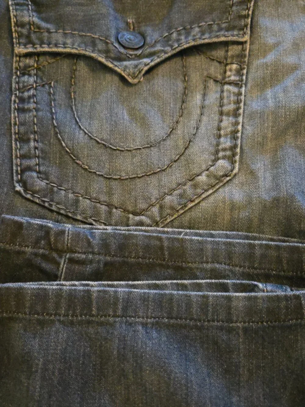 True Religion Ricky Big T Flap Straight 36x28